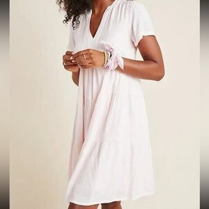 Anthropologie Maeve Sacha Tiered Midi Dress